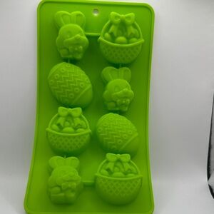 Green Silicone Easter Mold